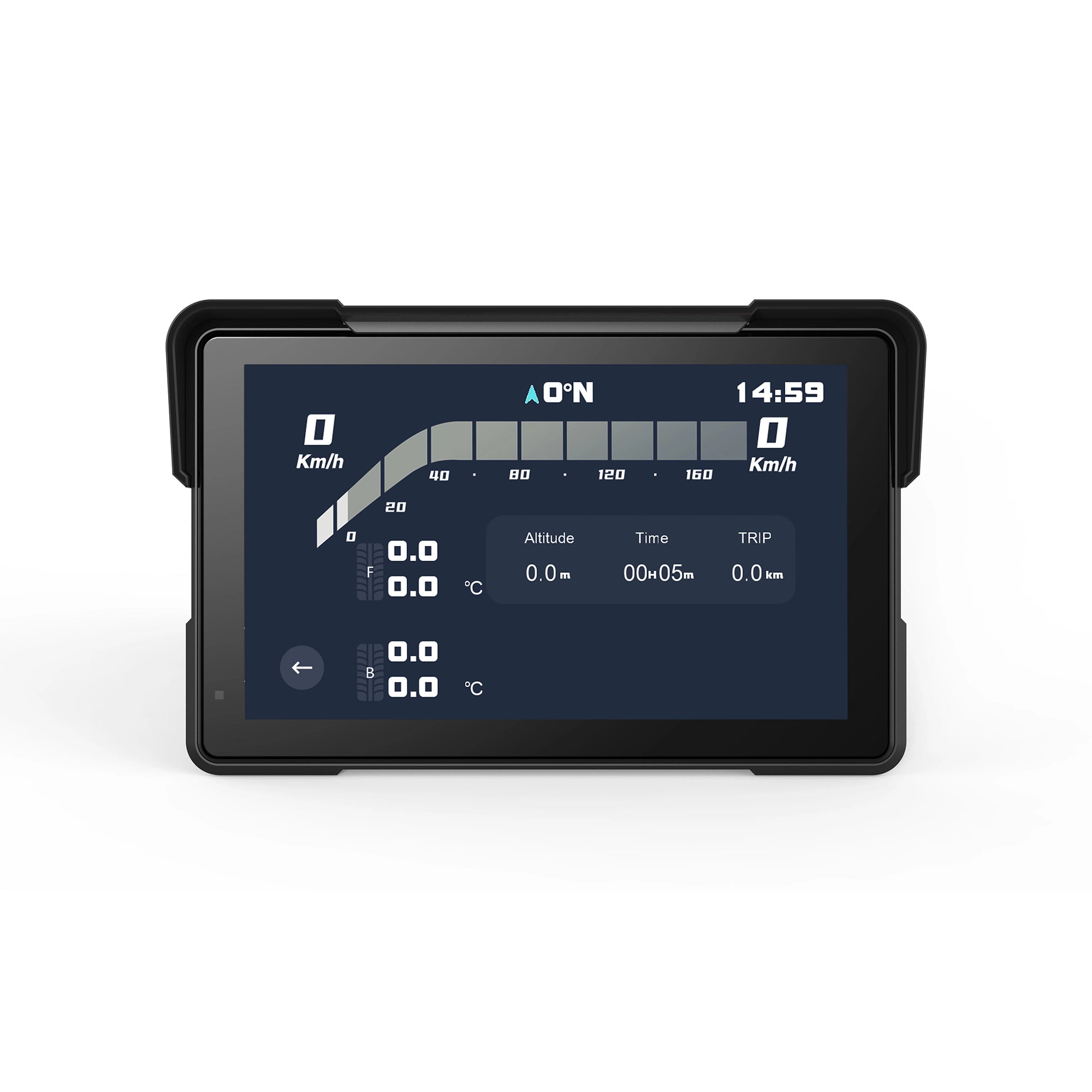 D7A 7" Draadloze Motor CarPlay & Dual 2K Dashcam