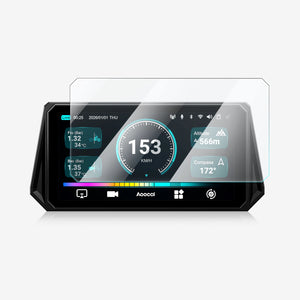 Transparante gehardglazen schermbeschermer voor motor CarPlay display
