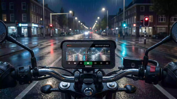 Motor dashcam bewijs gids: loop recording en het terugvinden van beelden (AOOCCI C6 Pro)