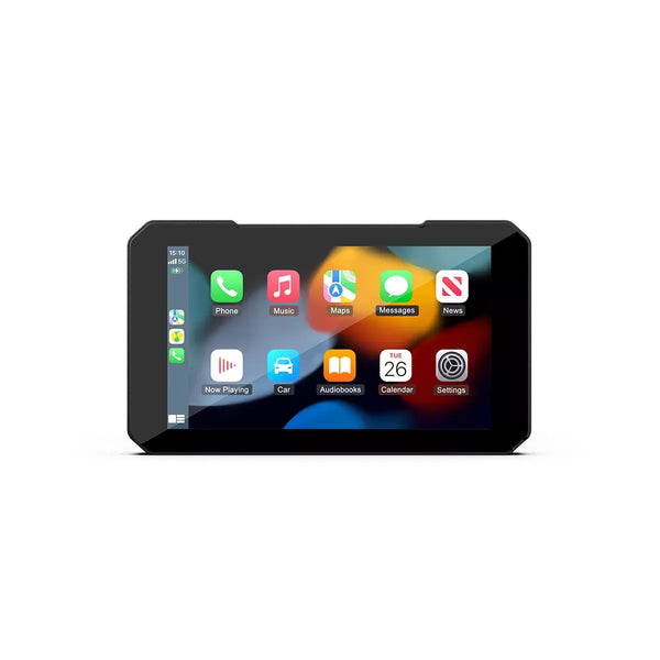 C3 Plus – 5" Motor CarPlay & Android Auto Scherm met TPMS | IP67 | 800 nits