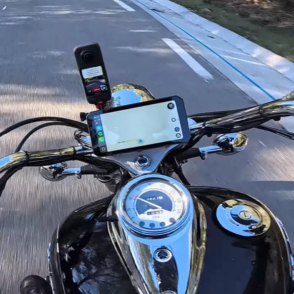 C9 Pro / Max: 2-in-1 Wireless CarPlay & Dual 1080P Dashcam + TPMS